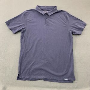 Legends Polo Shirt Mens XL Blue Stretch Tagless Cotton Lyocell Blend Casual
